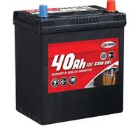 Batterie Vehicule Start Batterie de Voiture 40 Ah pour Véhicules Japonais-coréens, Pôle Droit J37