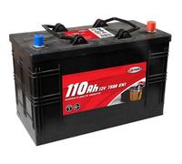 Batterie Vehicule Start Batterie pour Camion et Tracteur 110ah 12v 750a Pôle Positif Droit