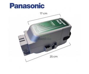Batterie vélo Doctibike compatible Panasonic - 36V 17Ah - Ampérage batterie: 17 Ah