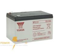 Yuasa NP12-12 NP1212 Batterie au plomb 12 V 12 Ah plomb (AGM) (l x H x P) 151 x 98 x 98 mm cosses pl