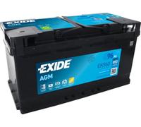 Exide Batterie voiture EK960 AGM – 12V 96Ah 850A