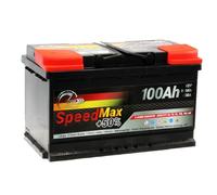 Batterie voiture SPEED MAX L4100 100 Ah 850 A 12 V = FIamm 100 Ah DX+ prête à l’emploi