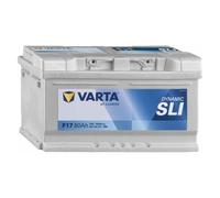 Batterie voiture Varta Blue Dynamic F17 12V 80ah 740A 315x175x175mm = 0092S40100