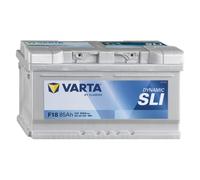 Batterie voiture Varta F18 85Ah 800A 12V L4B +DX = 85Ah FIAMM