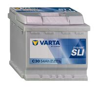 Batterie voiture Varta Silver Dynamic 54Ah 530A 12v C30 = Fiamm 54Ah