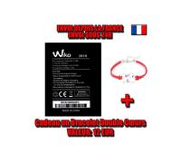Batterie - WIKO - 2610 / Jerry 2 / Tommy 3 - 100% Originale - Lithium Ion - Cadeau bracelet double cœurs