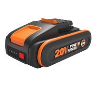 WORX Batterie Powershare Pro au Lithium-ION 20V 2Ah WA3639, Batterie Haute Performance et Longue durée Compatible avec Tous Les Outils Worx PowerShare