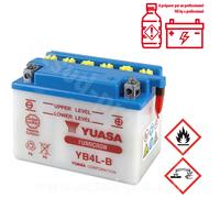 Batterie YB4L-B Conventionnelle Avec Entretien - Livrée Sans Acide