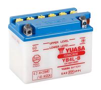 Batterie YB4L-B Yuasa Pour Yamaha 80 Ye80 Zesyt 1994 1995 1996 Cod.YB4L-B