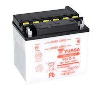 Yuasa Batterie moto YB7C-A 12V 8Ah 75A - Conventionnelle, avec entretien, livrée sans acide