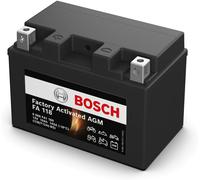 Bosch Batterie moto AGM FA118 12V 145A 10Ah – pour motos, scooters, quads