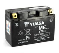 Yuasa Batterie YT9B-BS 12 V 8 Ah 120 pour Yamaha MT-03 660 2006-2011 avec acide