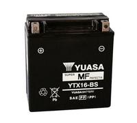 Yuasa Battery Batterie YTX16-BS AGM Argenté