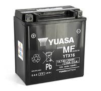 Yuasa YTX16-BS Batterie moto 12 V 230 CCA sans entretien