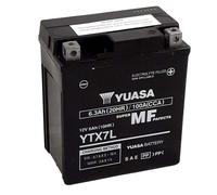Yuasa Batterie moto YTX7L 12V 6Ah CCA100 AGM Sans entretien Préchargée