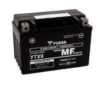 Yuasa Battery Batterie YTX9 SLA AGM – Sans entretien, prête à l'emploi