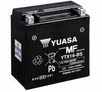 Batterie Yuasa 12V 14Ah Ytx16-Bs Triumph Tiger 800 2011 2012 2013 2014