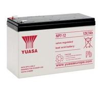 Batterie - YUASA - NP7 - 12V - 7Ah - Idéale pour applications solaires - Couleur noire
