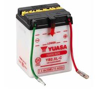 YUASA YB2.5L-C Batterie de Moto, Noir