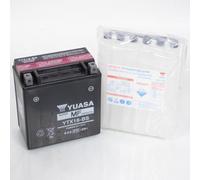 Batterie Yuasa Pour Moto Kawasaki 1500 Vn Mean Streak 2002 À 2005 Ytx16-Bs / 12v 14ah Neuf