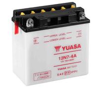 Batterie Yuasa pour Moto Suzuki 500 GT 1975 à 1978 12N7-4A / 12V 7Ah