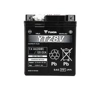 Yuasa Ytz8v Agm Battery Argenté
