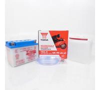 Batterie Yuasa Pour Scooter Peugeot 50 Kisbee Rs 4t 2010 À 2019 Yb4l-B / 12v 4ah Neuf