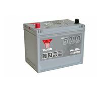 Yuasa YBX5069 Batterie haute performance sans entretien 12 V 75 Ah 640 CCA Argenté