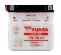 YUASA BATTERIE YB16B-A1 - SANS PACK ACIDE (NON INCLUS)