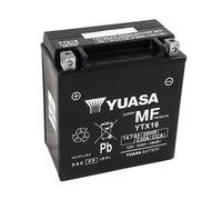 Batterie YUASA W/C sans entretien activée usine - YTX16 FA