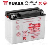 HONDA GL GoldWing (SC02) 1100 1980-1983 BATTERIE Y50-N18L-A 12V/20AH YUASA
