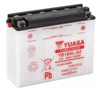 Batterie Yuasa YB16AL-A2 Pour Ducati SS 750 91-97 De 12 Volt 16 Ampère 210CCA