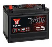 Yuasa Battery Batterie SMF YBX3069 12 V 72 Ah 630 A