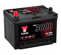 YUASA Batterie 50, Ah 530, A/EN YBX3113 L 236mm B 182mm H 178mm Compatible avec JEEP CHEROKEE XJ GRAND CHEROKEE II WJ, WG CHEROKEE KJ COMPASS MK49 WRANGLER II TJ