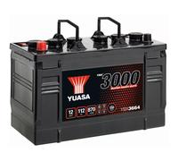 YUASA Batterie 112, Ah 870, A/EN YBX3664 L 346mm B 173mm H 234mm Compatible avec LAND ROVER Range Rover II P38A, MITSUBISHI Fuso