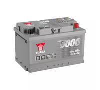 BATTERIE YUASA YBX5100 SILVER 12V 75Ah 710A