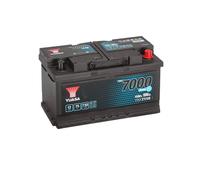 YUASA Batterie 75, Ah 730, A/EN YBX7110 L 317mm B 175mm H 175mm Compatible avec VOLVO XC60 156, FORD Kuga Mk2 DM2 S-Max Mk1 WA6 Focus Mk3 5 portes DYB