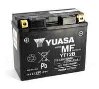 Yuasa Battery – Batterie YT12B AGM – Noir