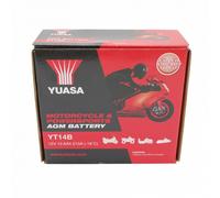 Batterie Yuasa YT14B Précédée Scellée Batterie Moto Conventionnelle 12