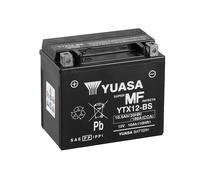 Batterie Yuasa YTX12-BS compatible avec Piaggio Vespa GTS - 300 CC 2012-2013 spécification complète moto scooter sans entretien
