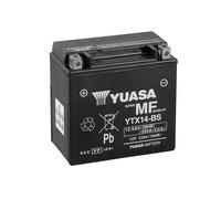 Batterie Yuasa YTX14-BS compatible avec BMW R1200R - 1200 CC 2010 - Spécification complète moto scooter sans entretien