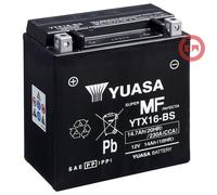 Yuasa Battery Batterie moto YTX16-BS 12 V 230 CCA sans entretien