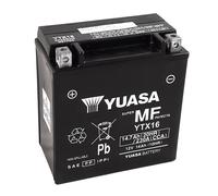 Batterie Yuasa YTX16 -Y- FERME TYPE ACIDE SANS ENTRETIEN