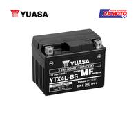 Batterie Yuasa YTX4L-BS Activé Pour PIAGGIO Free Liberty Vespa Zip NRG 50