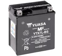 Batterie Yuasa YTX7L-BS 12V 6AH Derbi GP 1 / E2 50 2005 2006 2007