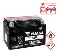 BATTERIE YUASA YTX9-BS 12V-8A SANS ENTRETIEN ( YAMAHA XMAX 125 / 250CC )