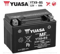 Batterie Yuasa YTX9-BS Scellée 12V 8Ah Triumph Daytona Moto 2 765 2019-2020