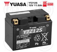 Batterie YUASA YTZ12-S SLA-AGM - Sans Entretien - Prête à l'Emploi