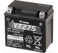 Batterie Yuasa YTZ7S 12V-6AH Scellée Yamaha DT 125 RE 2005-2006