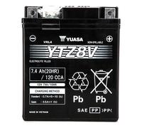 Yuasa Battery Batterie YTZ8‑V SLA‑AGM – sans entretien – prête à l'emploi